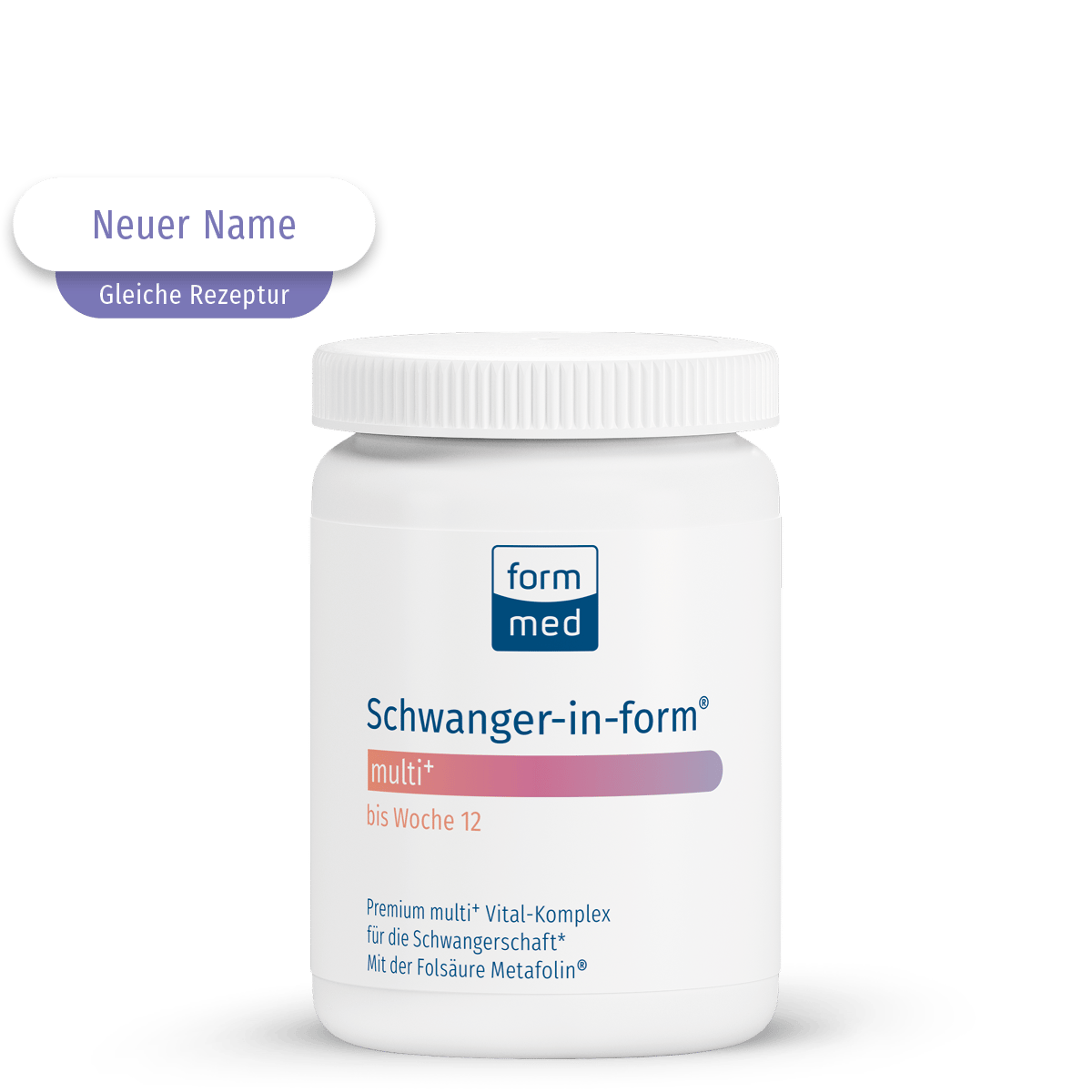 Schwanger-in-form® multi+ (bis Woche 12) (ehem. Fema-in-form® natal 1 (bis 12. SSW) multi+)