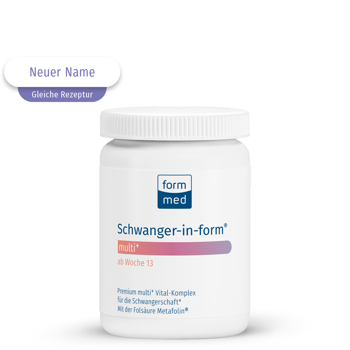 Schwanger-in-form® multi+ (ab Woche 13) (ehem. Fema-in-form® natal 1 (ab 13. SSW) multi+)
