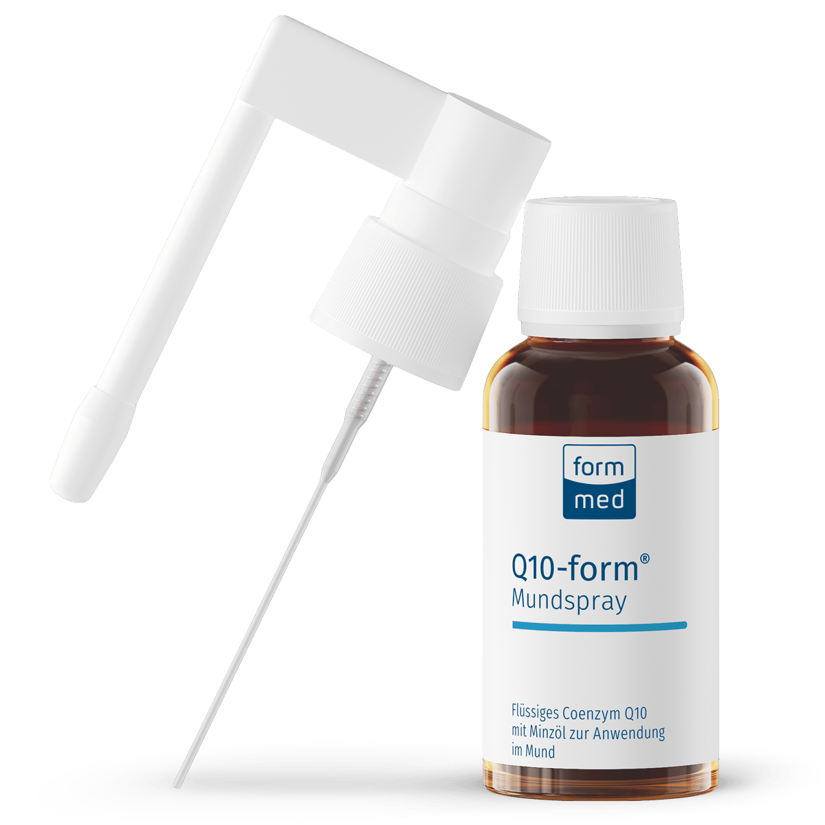 Q10-form_30_Mundspray_30ml_Kunststoff_Flasche_Spruehkopf Q10-form® Mundspray